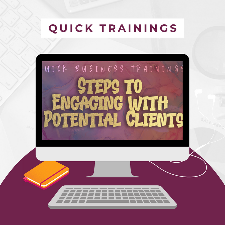 Steps to Engaging with Potential Clients Business Training