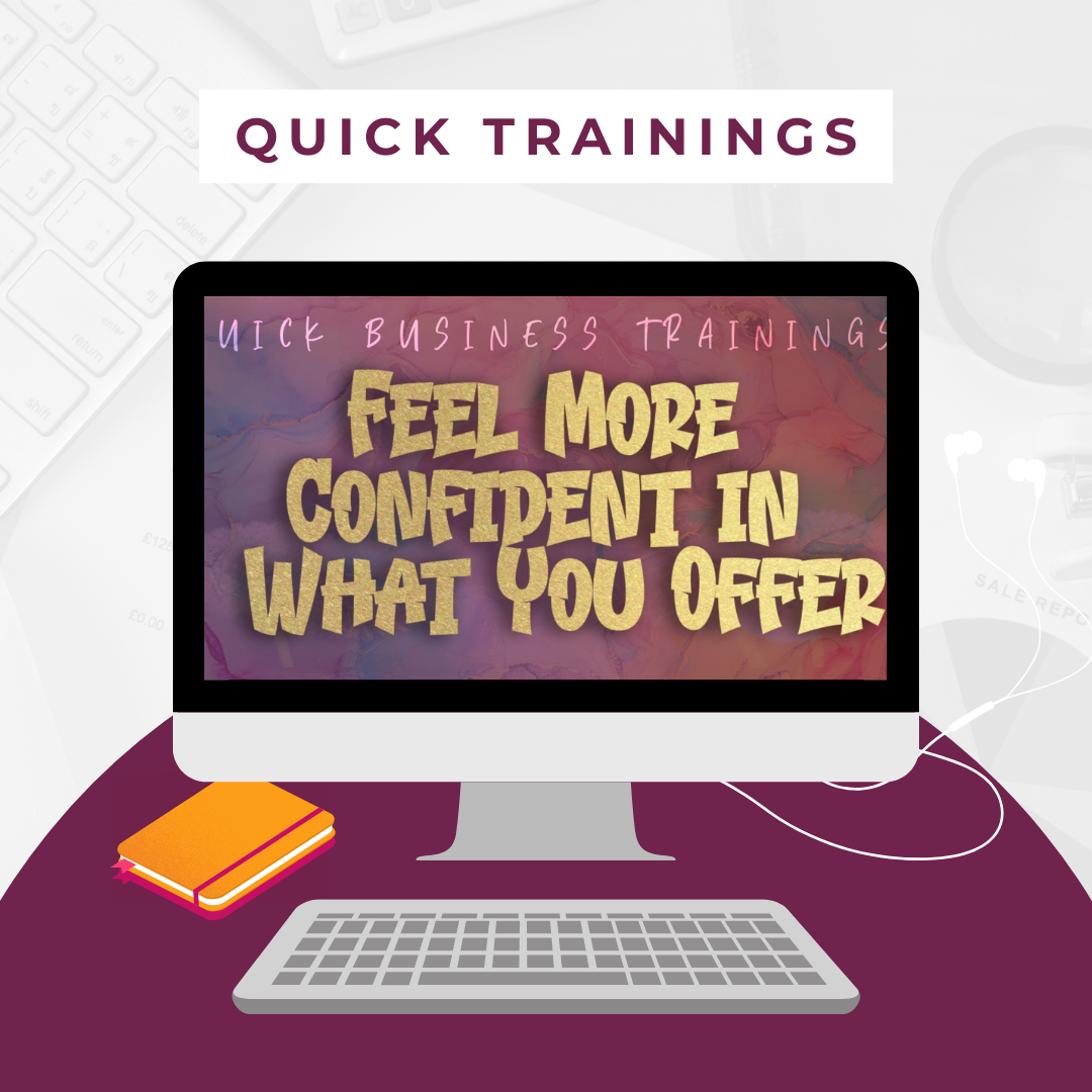 Feel More Confident in What You Offer Business Training